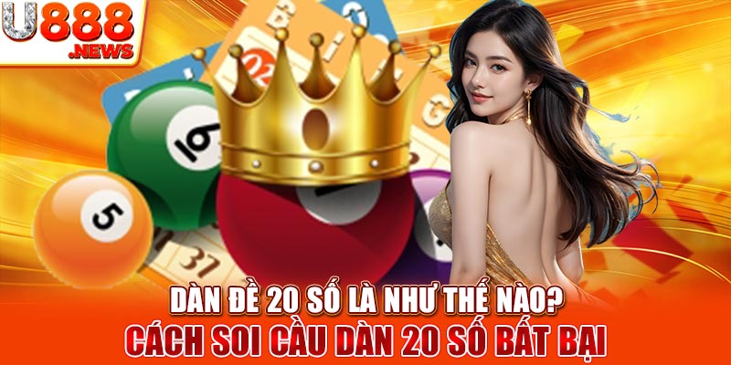 Dàn Đề 20 Số Là Như Thế Nào? Cách Soi Cầu Dàn 20 Số Bất Bại