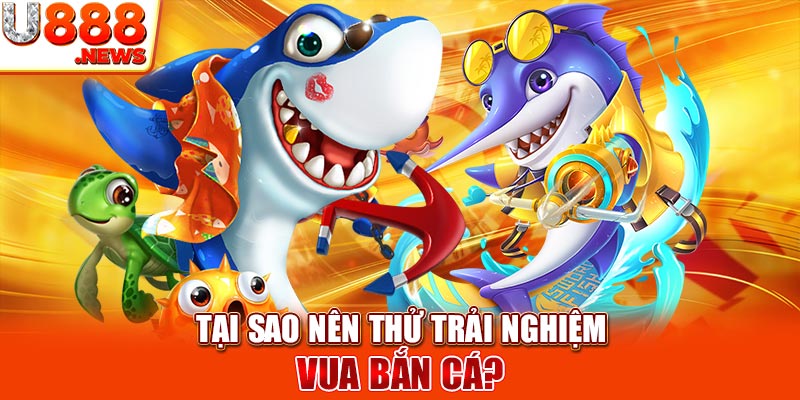 Tại sao nên thử trải nghiệm Vua bắn cá?